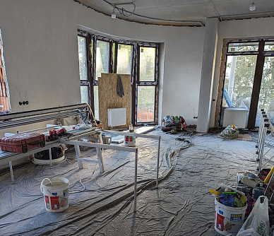 Уборка после строительства